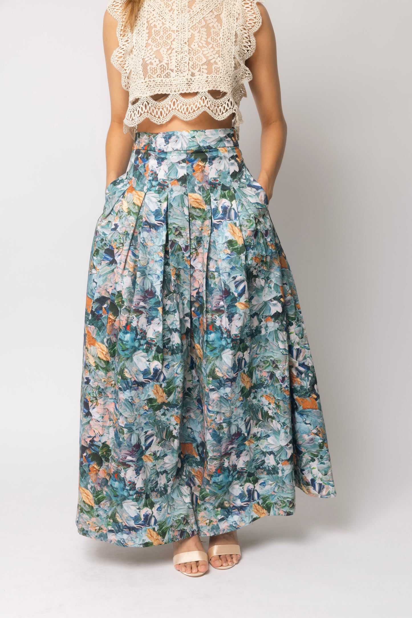 Beautifully Bound- Maxi Skirt