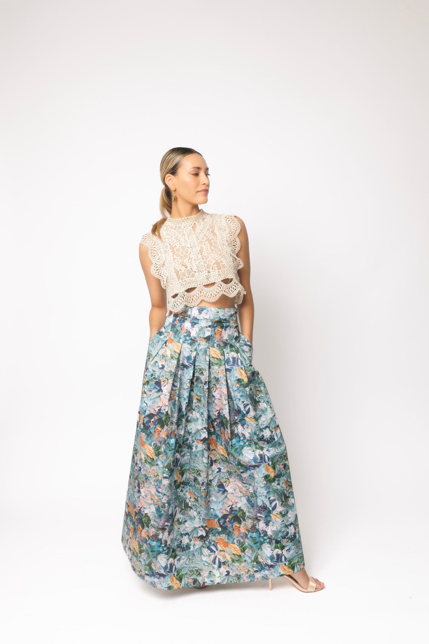 Beautifully Bound- Maxi Skirt