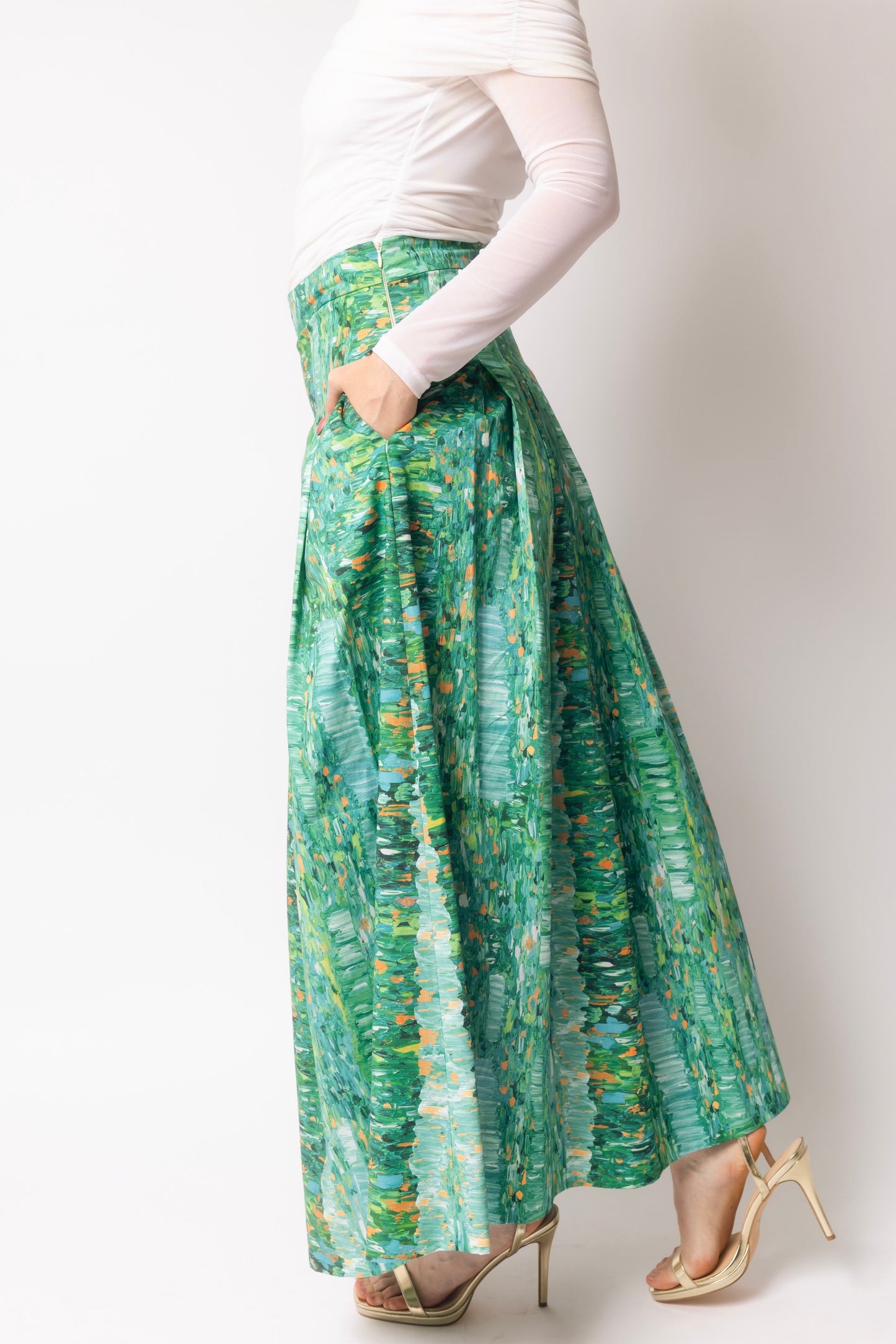 Grounded in Wonder - Maxi Skirt