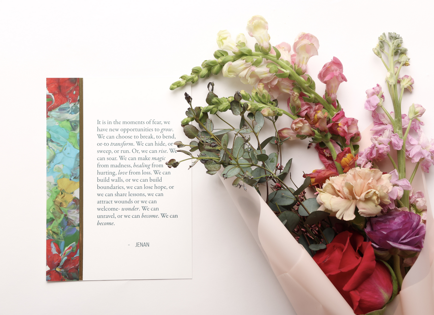 Poem Card- Rise