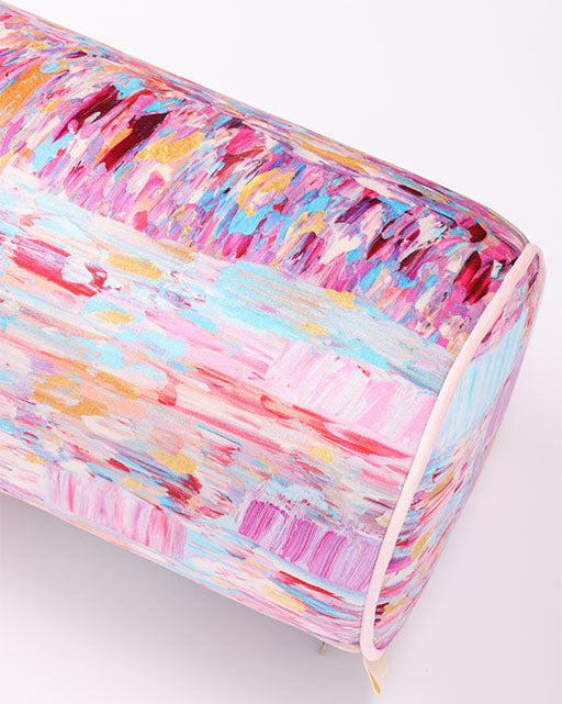 Dream in Possibility, Bolster - Velvet Pillow