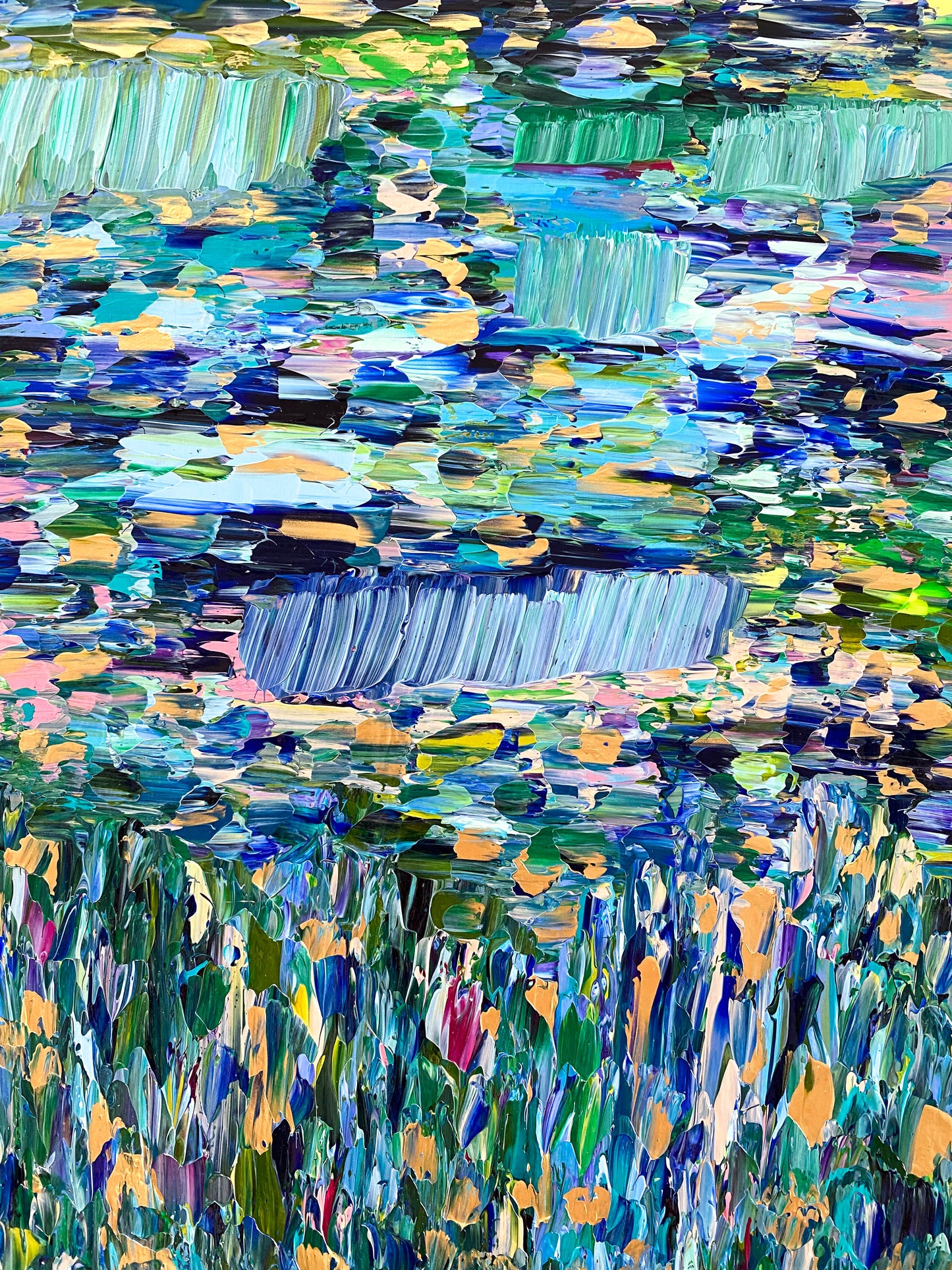 Easy On Your Eyes, 25.5 x 25.5 in