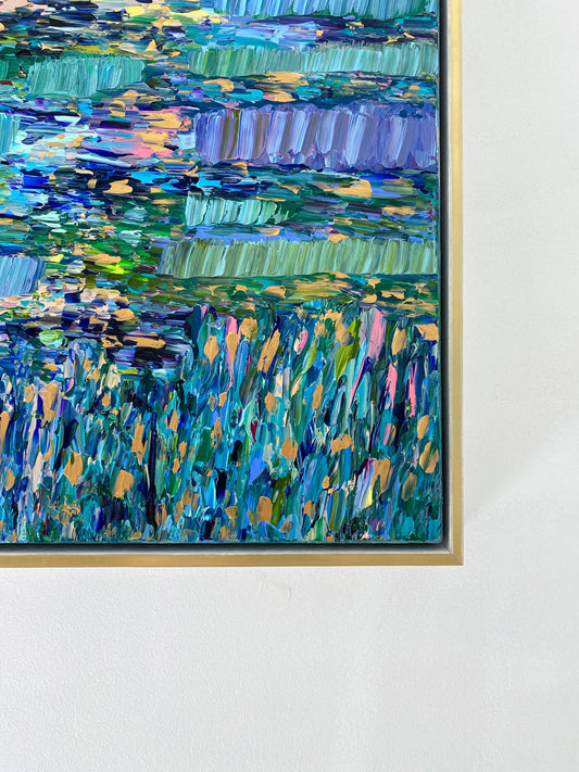 Easy On Your Eyes, 25.5 x 25.5 in