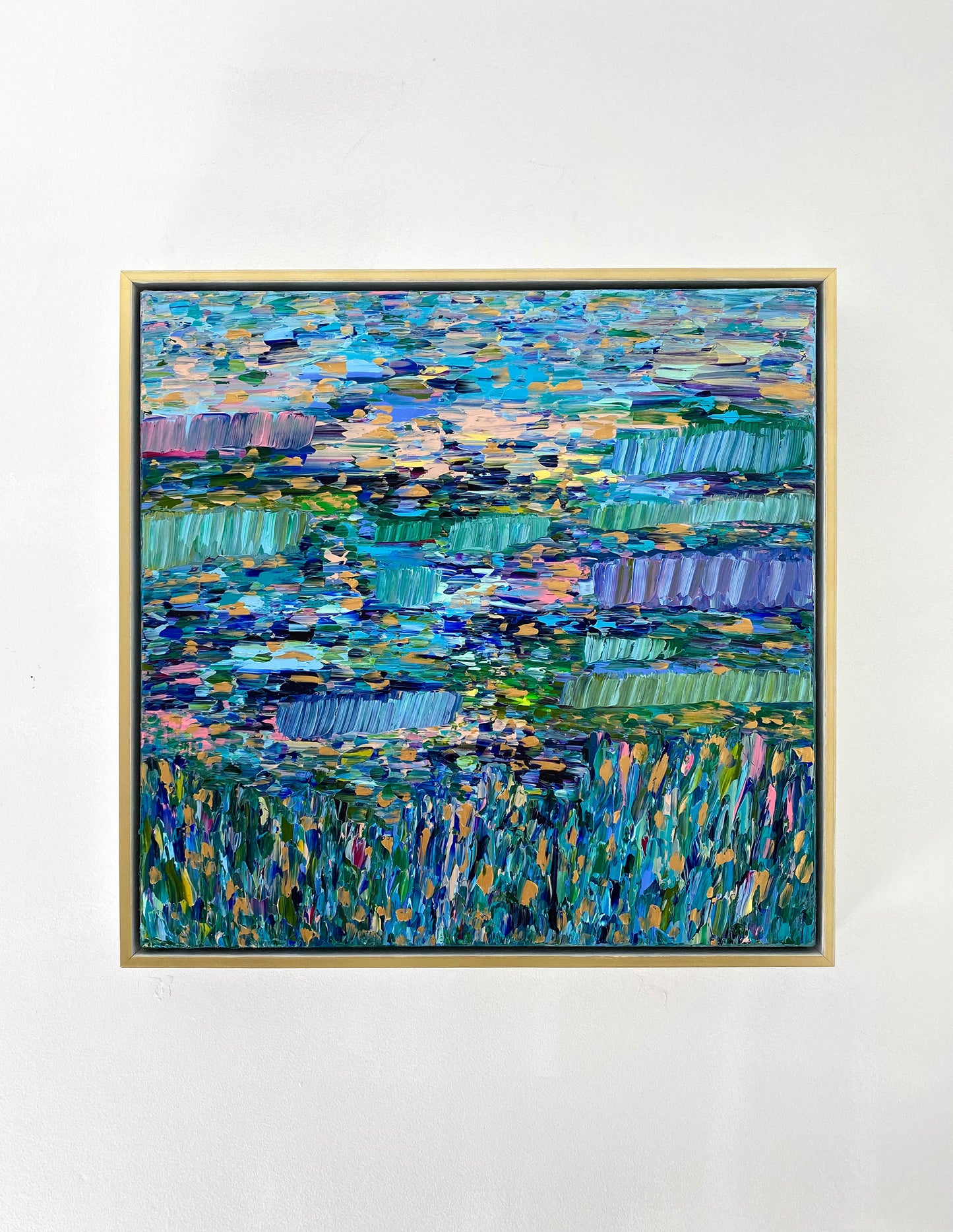 Easy On Your Eyes, 25.5 x 25.5 in