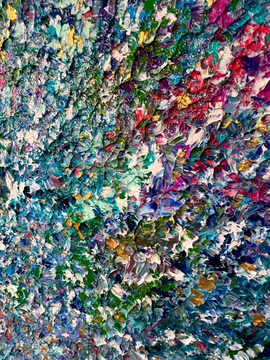 Hands of God • 61.5 x 81.5 in