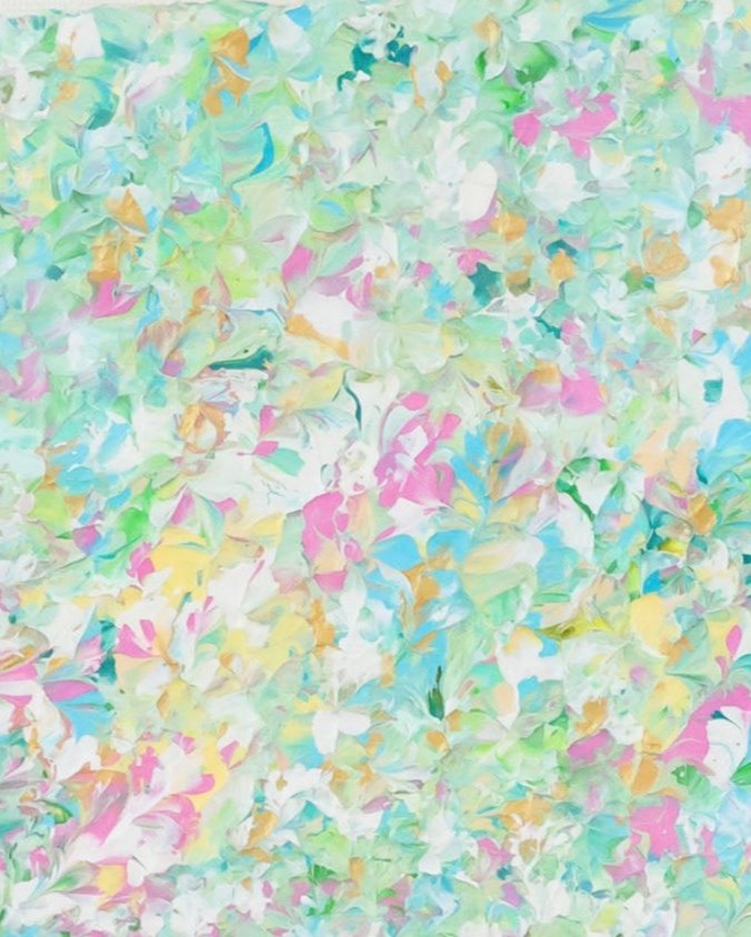 French Mini - La Destinee Floral, 14 x 18 in