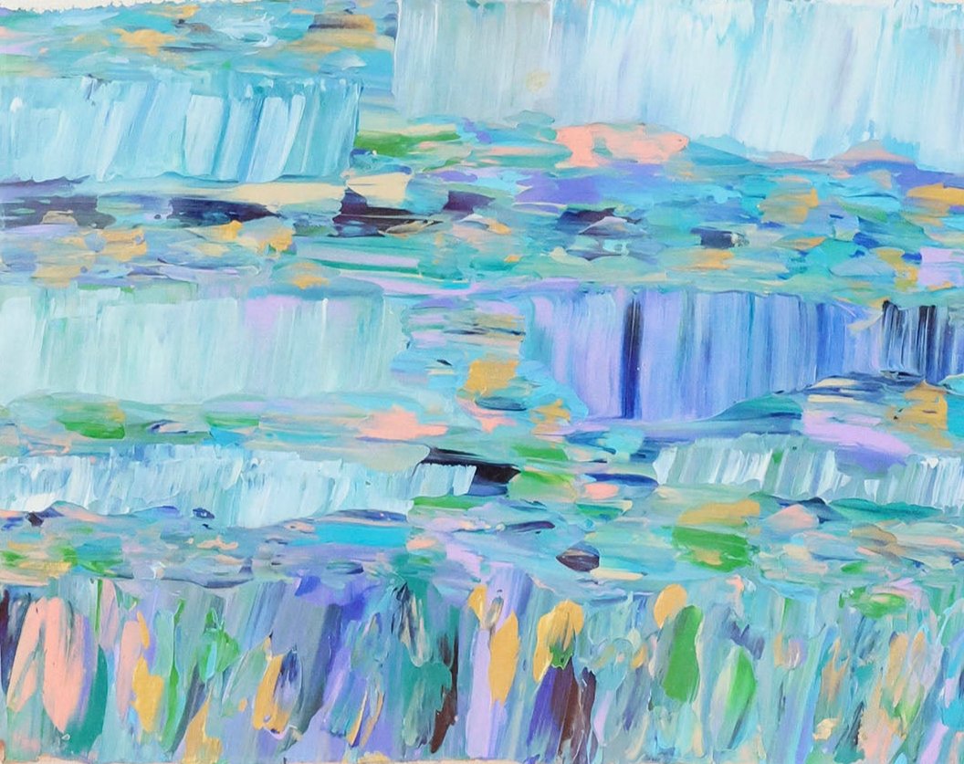 French Mini - La Route, 14 x 18 in