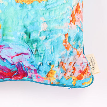 Our Little Angel, Lumbar - Velvet Pillow