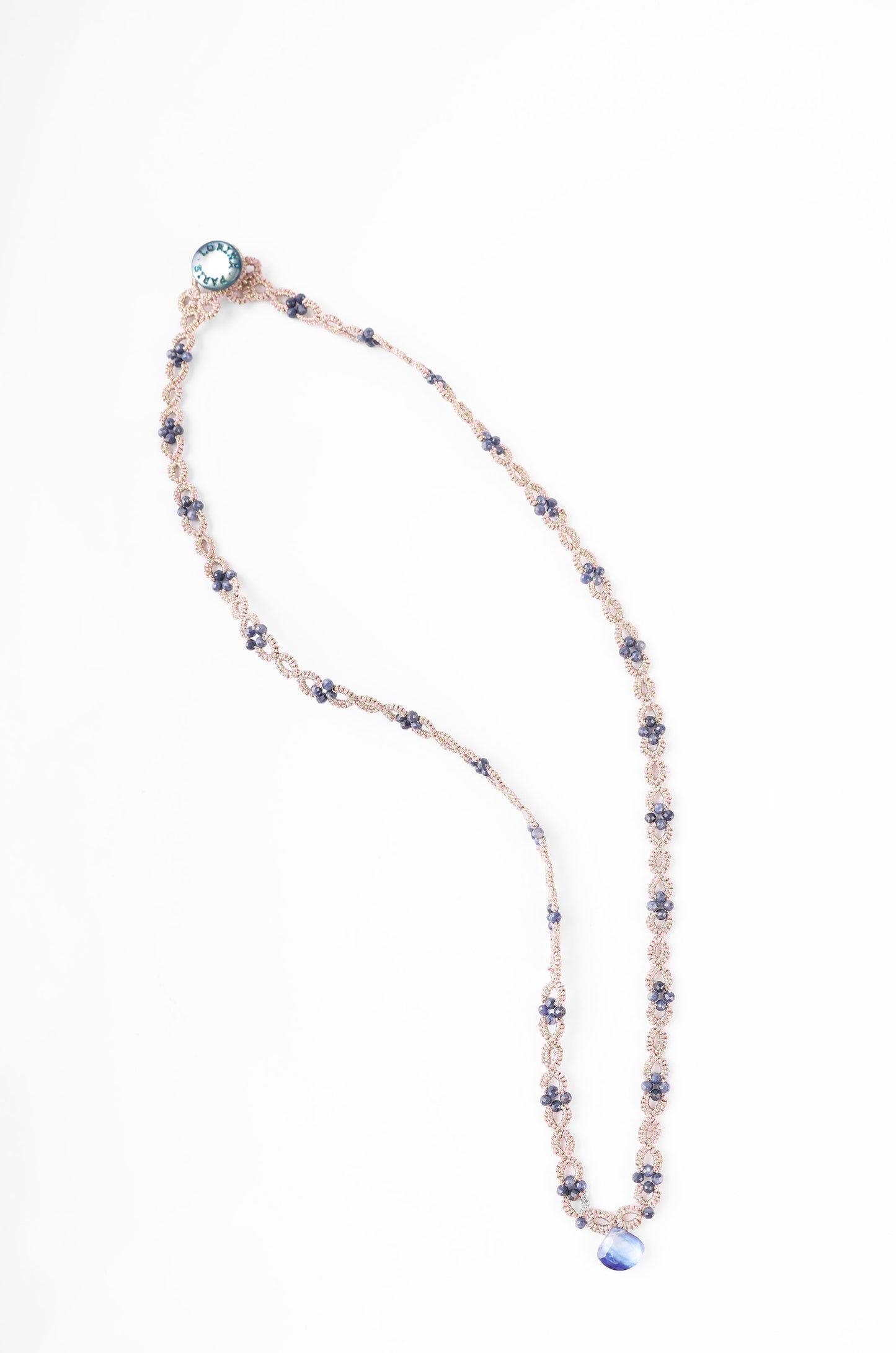 Pascale necklace- blue