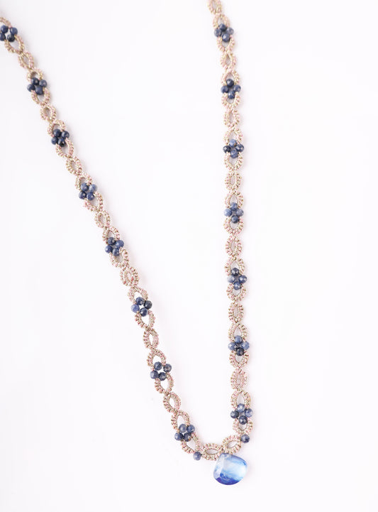 Pascale Necklace - Blue Kyanite