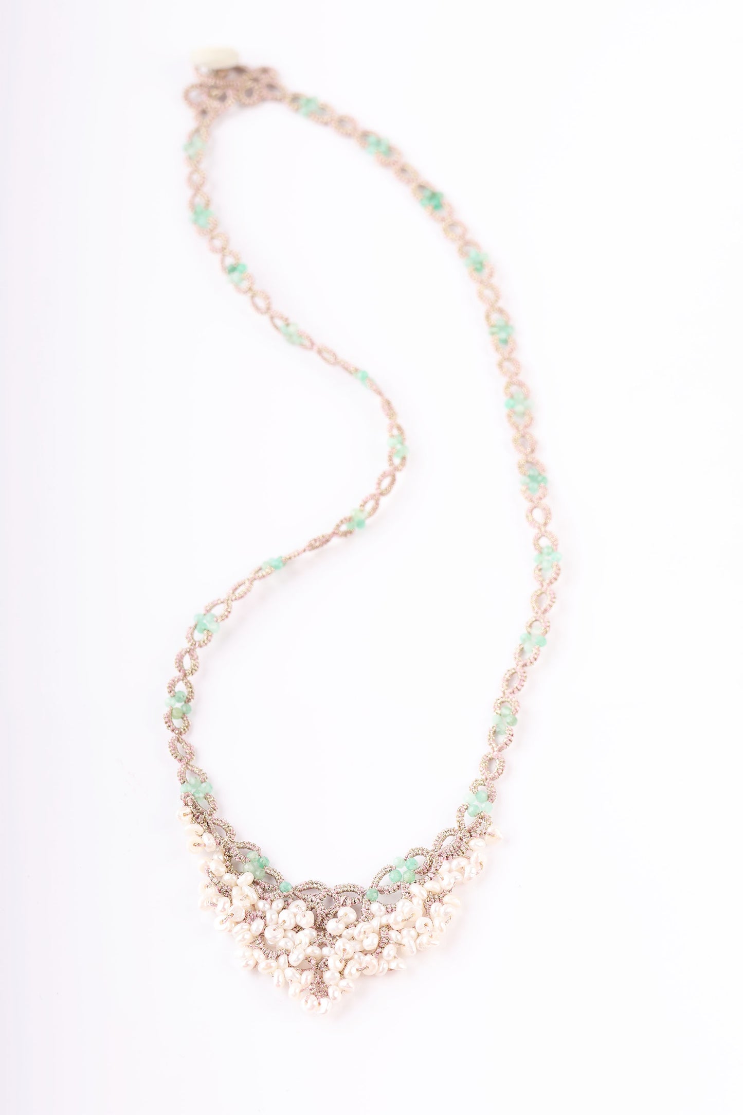Talia Necklace- emerald tourmaline