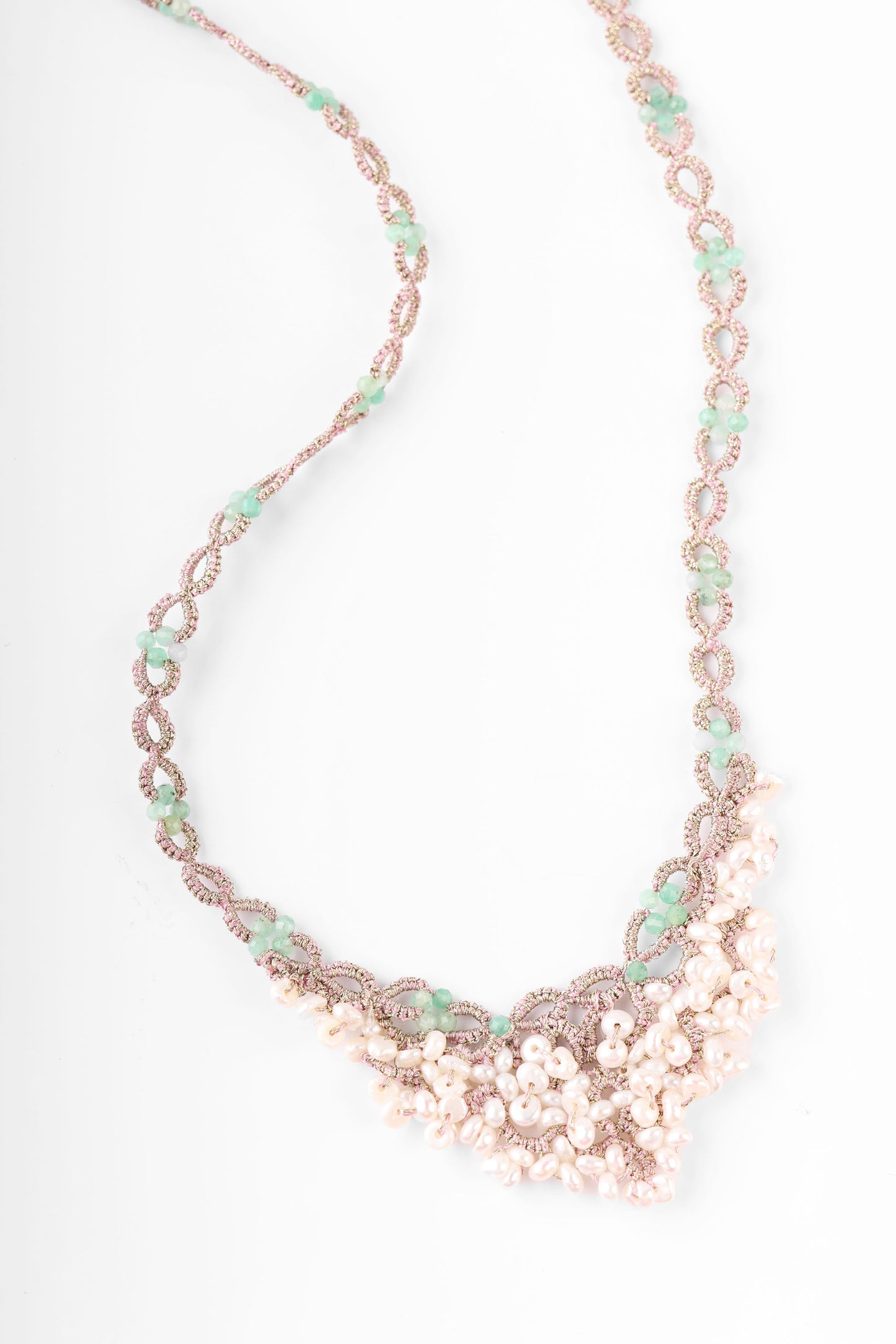 Talia Necklace- emerald tourmaline