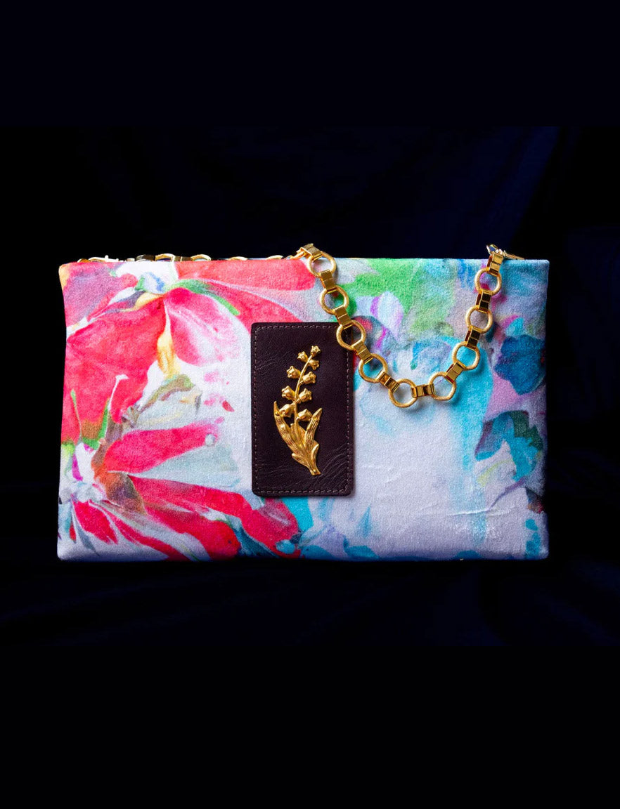 Handbag Lavender Sprig- The Marlow
