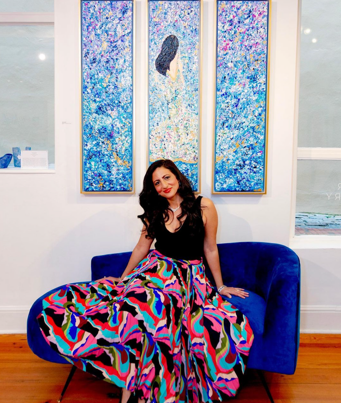 Jenan at the Miller Gallery