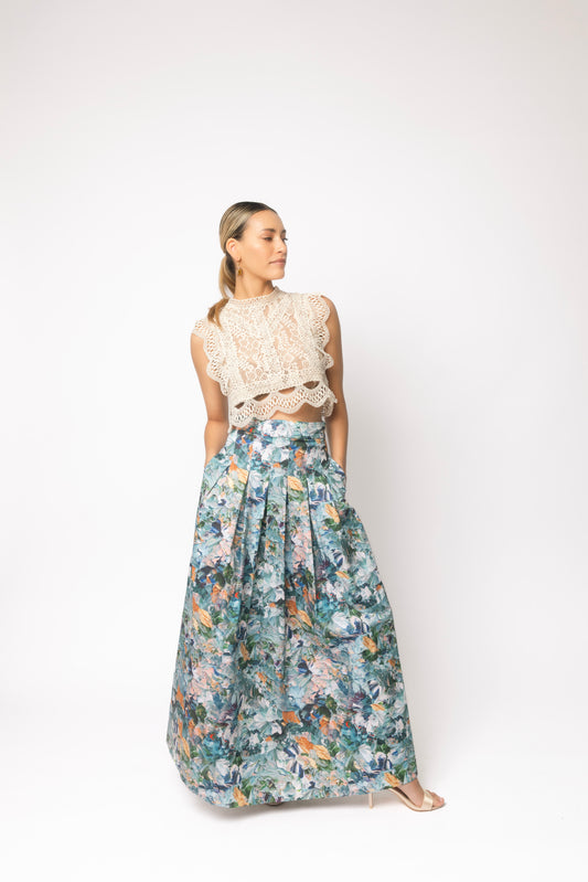 Beautifully Bound- Maxi Skirt