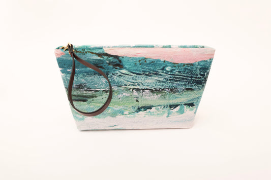 Handbag - Velvet Clutch- Awareness