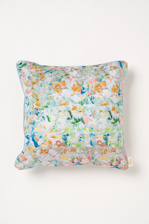 Pillow 20 x 20 with Baby Blue Cording- Le Reve