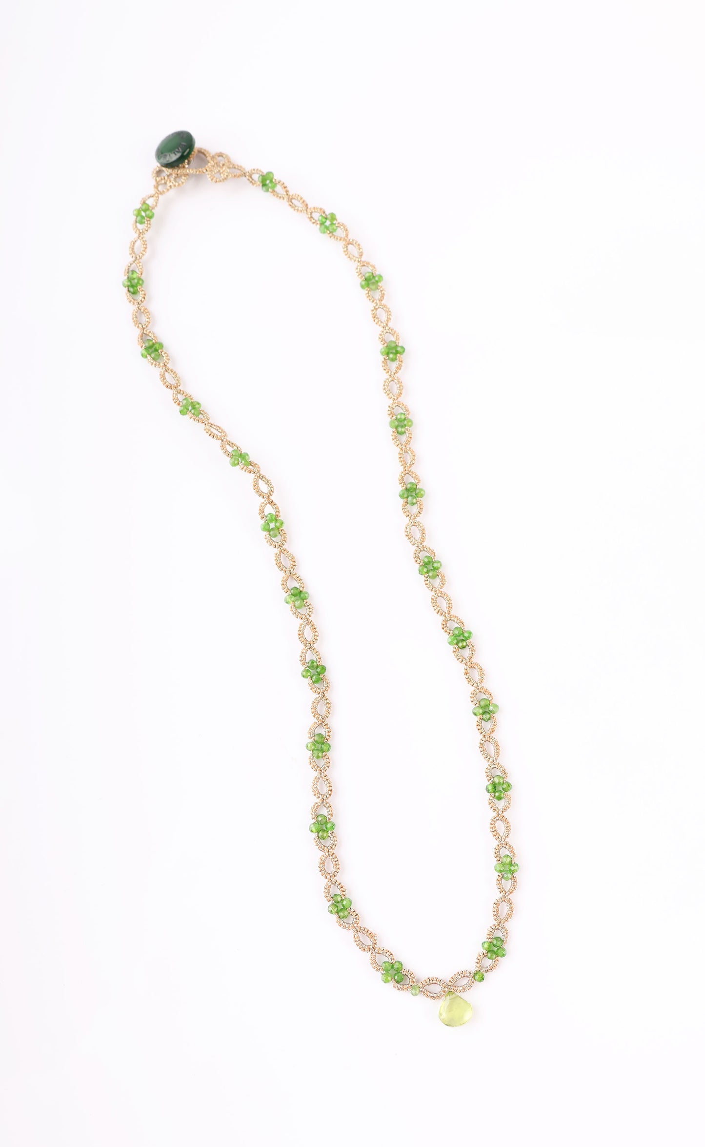 Pascale necklace- green